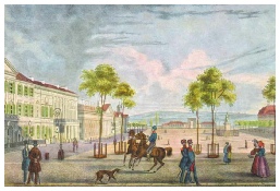 Kassel Friedrichsplatz c. 1850